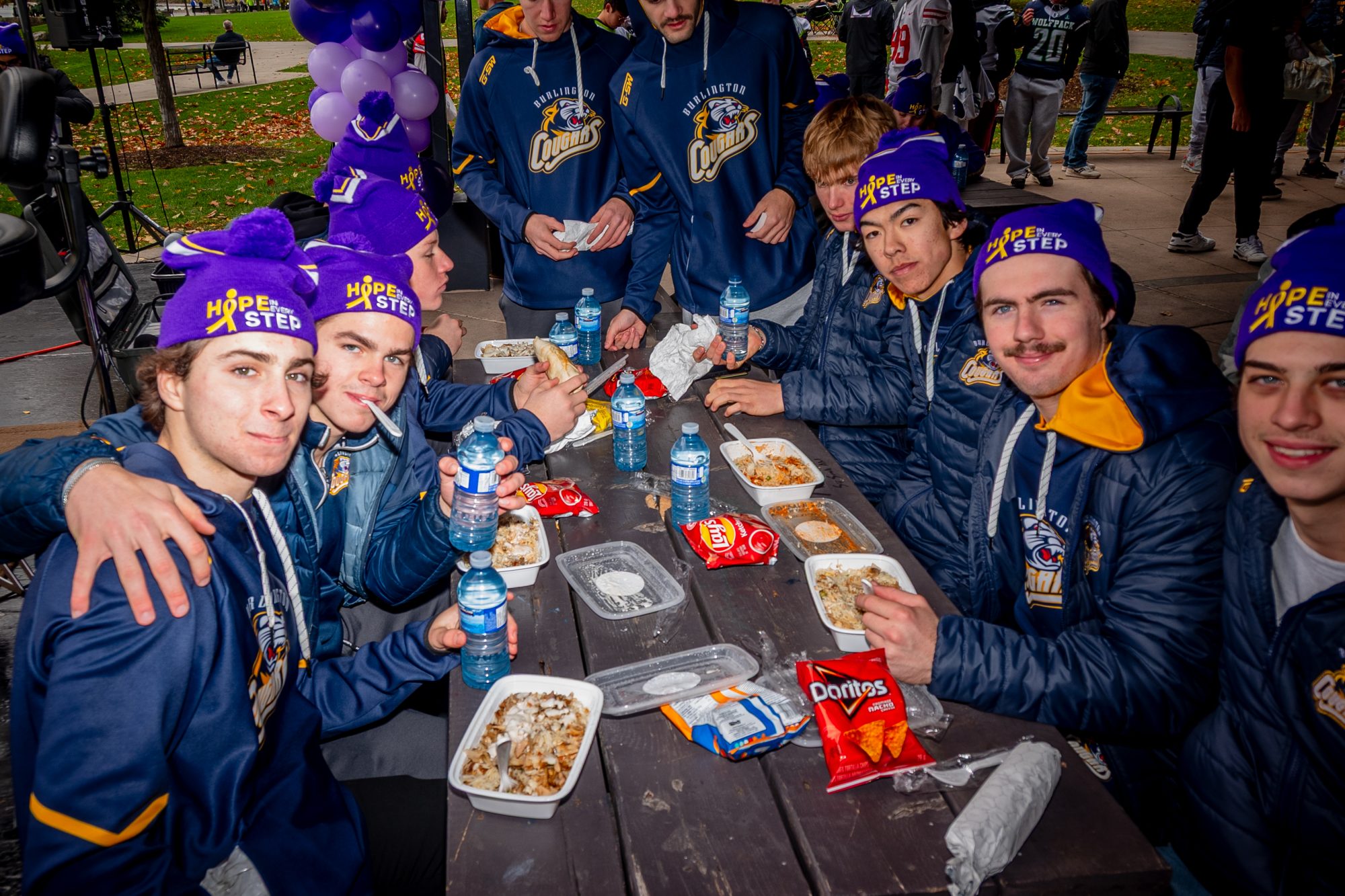 Lunch provided by Zesty Pita