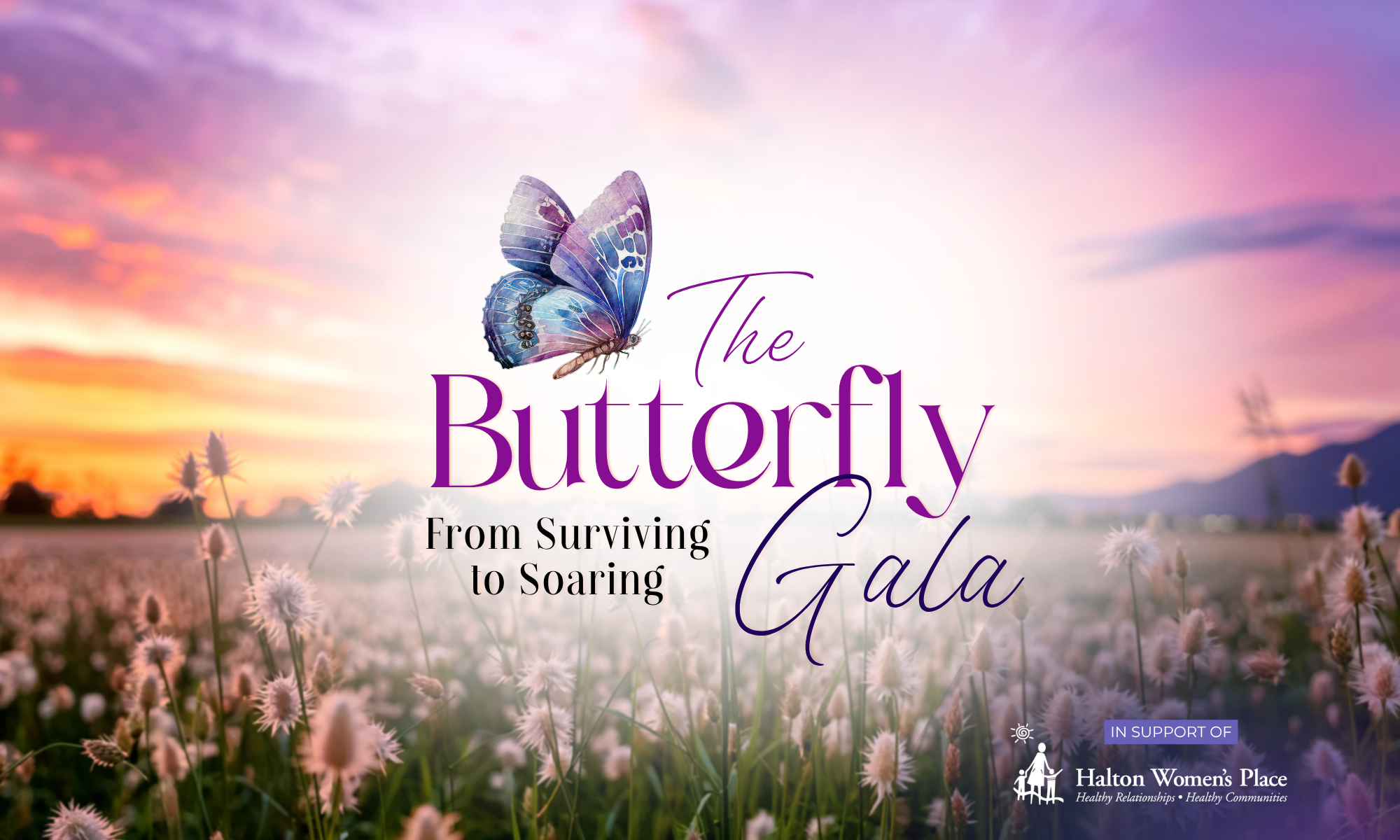 The Butterfly Gala hero artwork